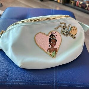 Stoney Clover Custom Disney Tiana and Ray Light Blue Fanny Pack